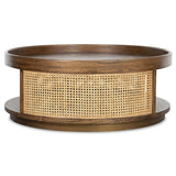 Rattan Coffee Table | Cane Table | Round Cane Table | Round Rattan Coffee Table