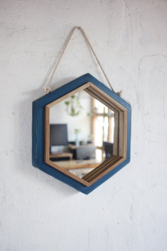 Hexagonal Elegance: A Stunning Mirror for Your Stylish Home Decor - J.L.HOME DECOR