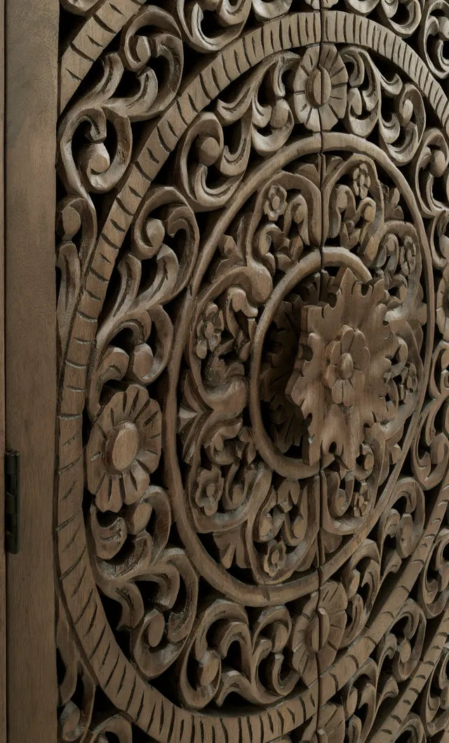 Decorative storage cabinet