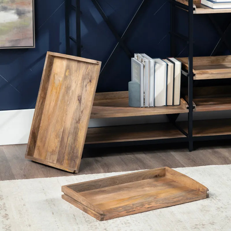 Double rack shelf
