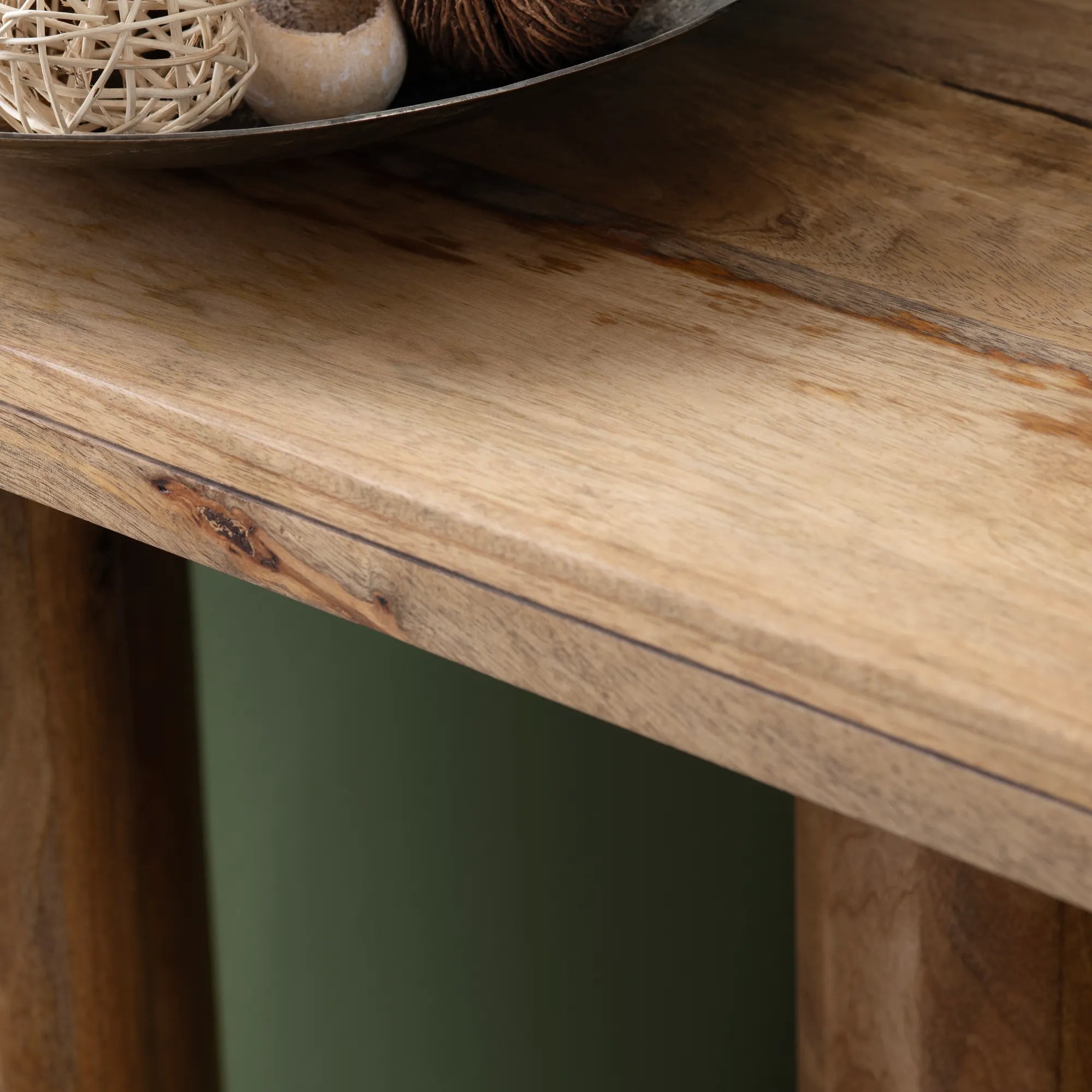 Eight leg console table