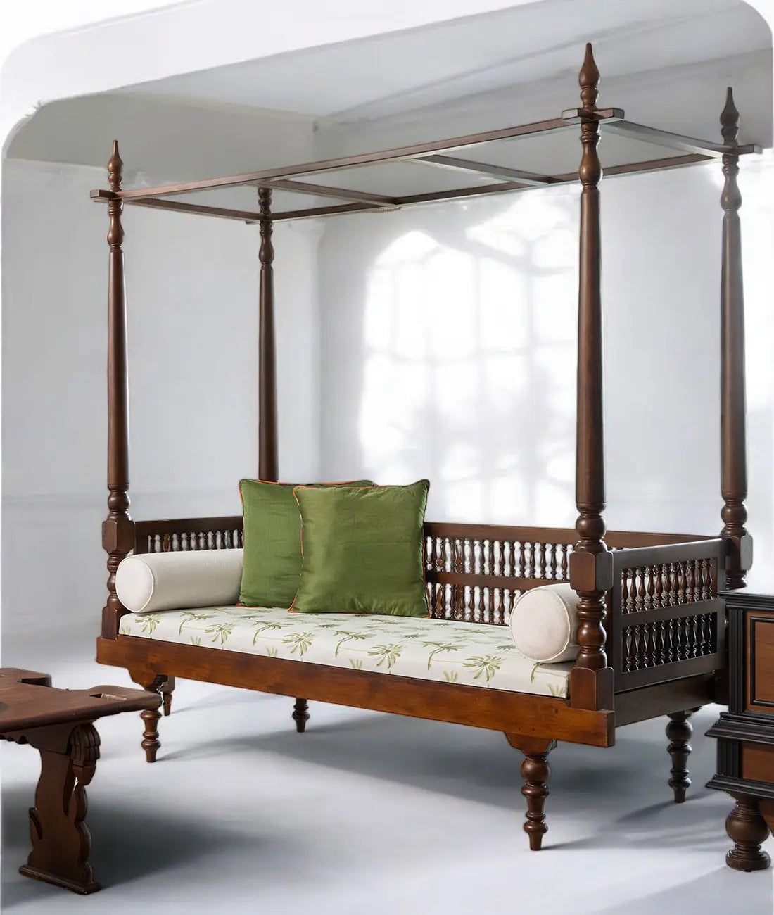 VARSA Divan Bed Day Bed  Artistic Bed Frame jlhomedecor2021.myshopify.com