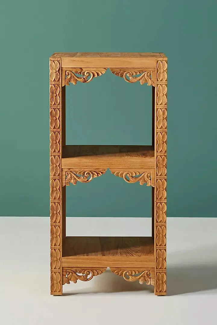 Exquisite Carved Bookshelf Bookshelf Antique Bookshelf jlhomedecor2021.myshopify.com