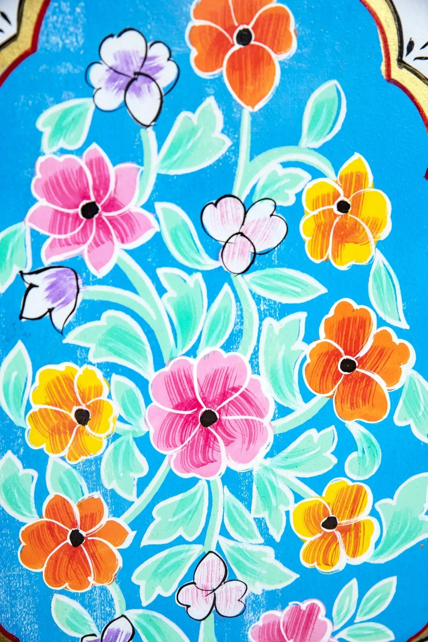Indian Wooden Handmade Hand Painted Bedside Cabinet / SideBoard Table, Home Decor Table,Bedroom Table, Side Table By J.L.HOME DECOR Cabinet  Artisanal Furniture jlhomedecor2021.myshopify.com