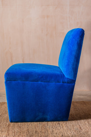 Birdie French Velvet Upholstered Chair