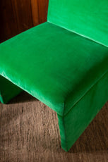 Birdie French Velvet Upholstered Chair