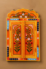 Tuqoise Hand Painted Window Mirror