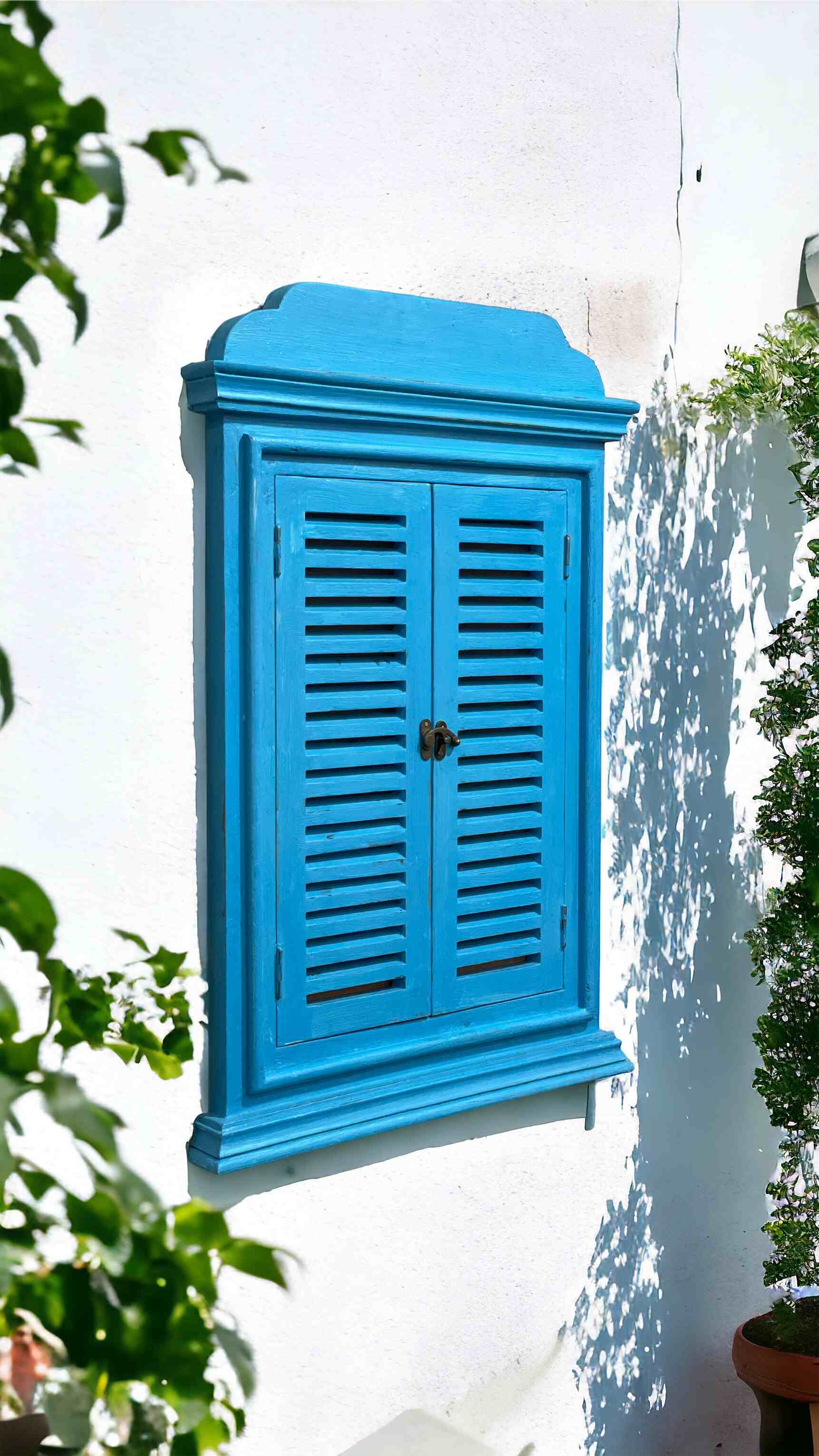 Jharokha Window Wall Mirror Frame |76x45 Cms {Mirror Optional}