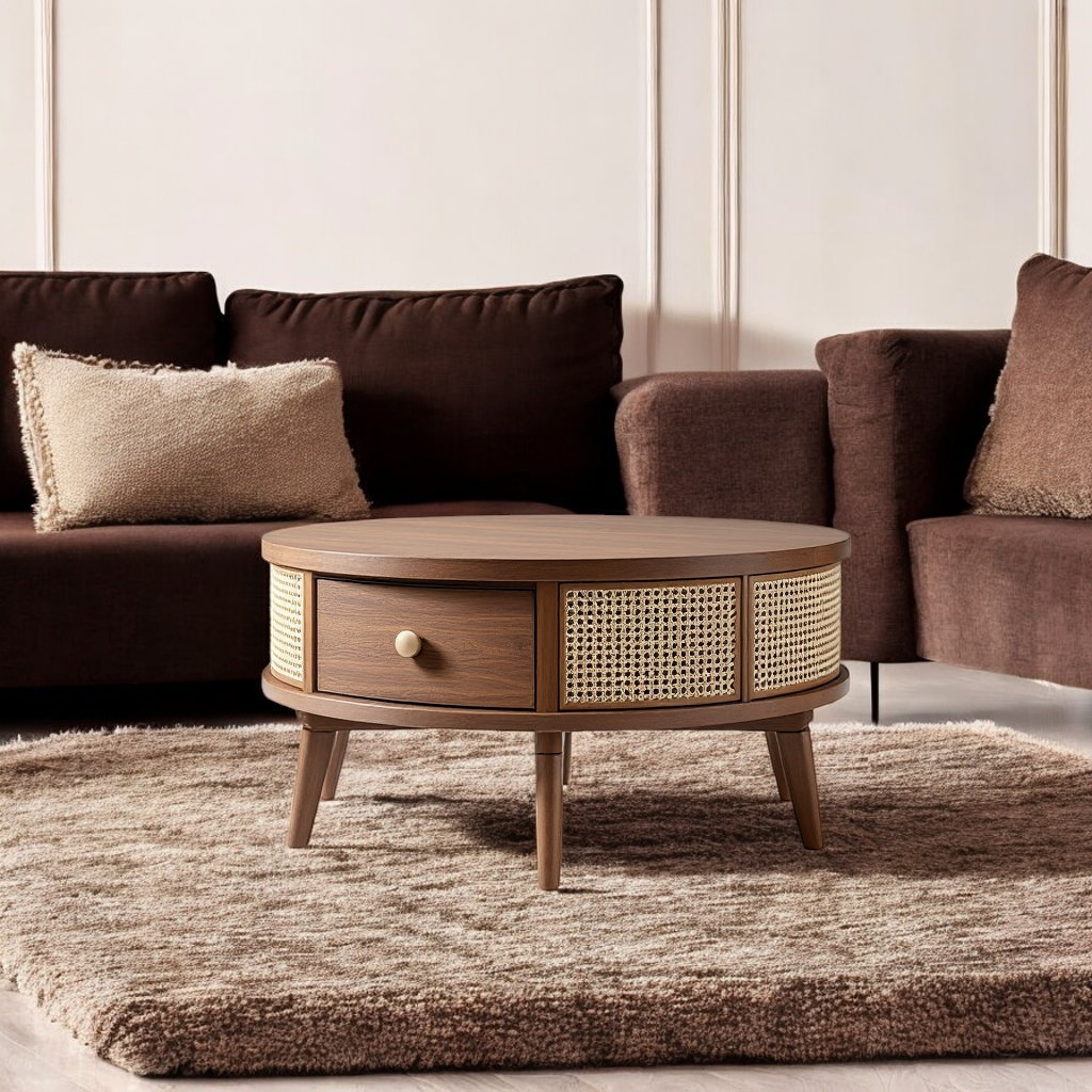cane table | cane coffee table