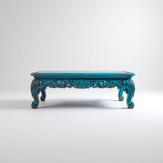 Carved Antique Coffee Table | antique coffee table | carved coffee table