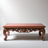 Carved Antique Coffee Table | antique coffee table | carved coffee table