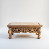 Carved Antique Coffee Table | antique coffee table | carved coffee table