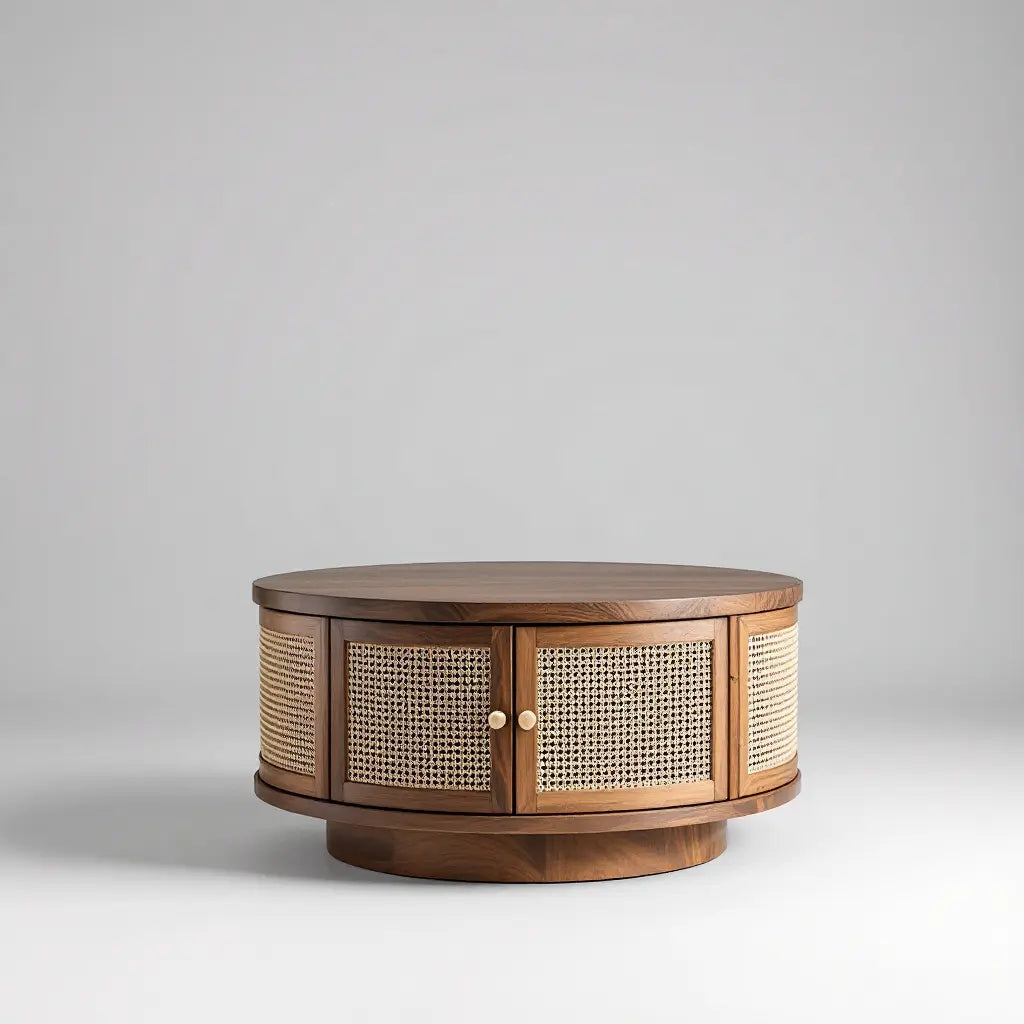 Cane coffee table Coffee Tables  Acacia coffee table jlhomedecor2021.myshopify.com