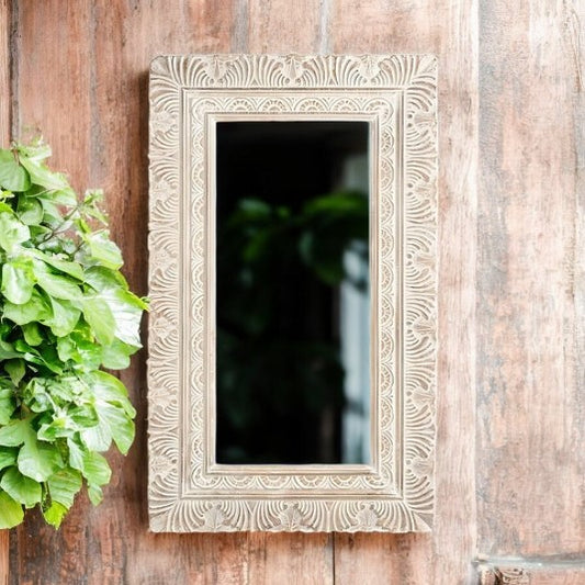 Wall Decor Jharokha Wall Mirror | Handmade wall decor| Antique Finish Wall Mirror | jharokha mirror | antique mirror wall | vintage mirror india | big vintage mirror | vintage decorative