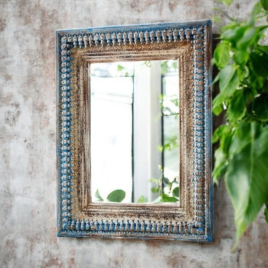 Wall Decor Jharokha Wall Mirror | Handmade wall decor| Antique Finish Wall Mirror | jharokha mirror | antique mirror wall | vintage mirror india | big vintage mirror | vintage full mirror
