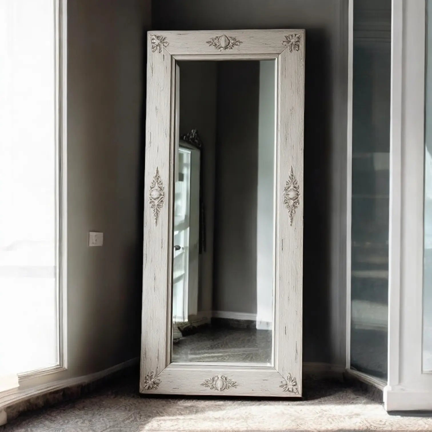 Full-length mirror | standing mirror  antique full length wall mirror |  vintage full length wall mirror, Mirror  6 feet mirror​ jlhomedecor2021.myshopify.com