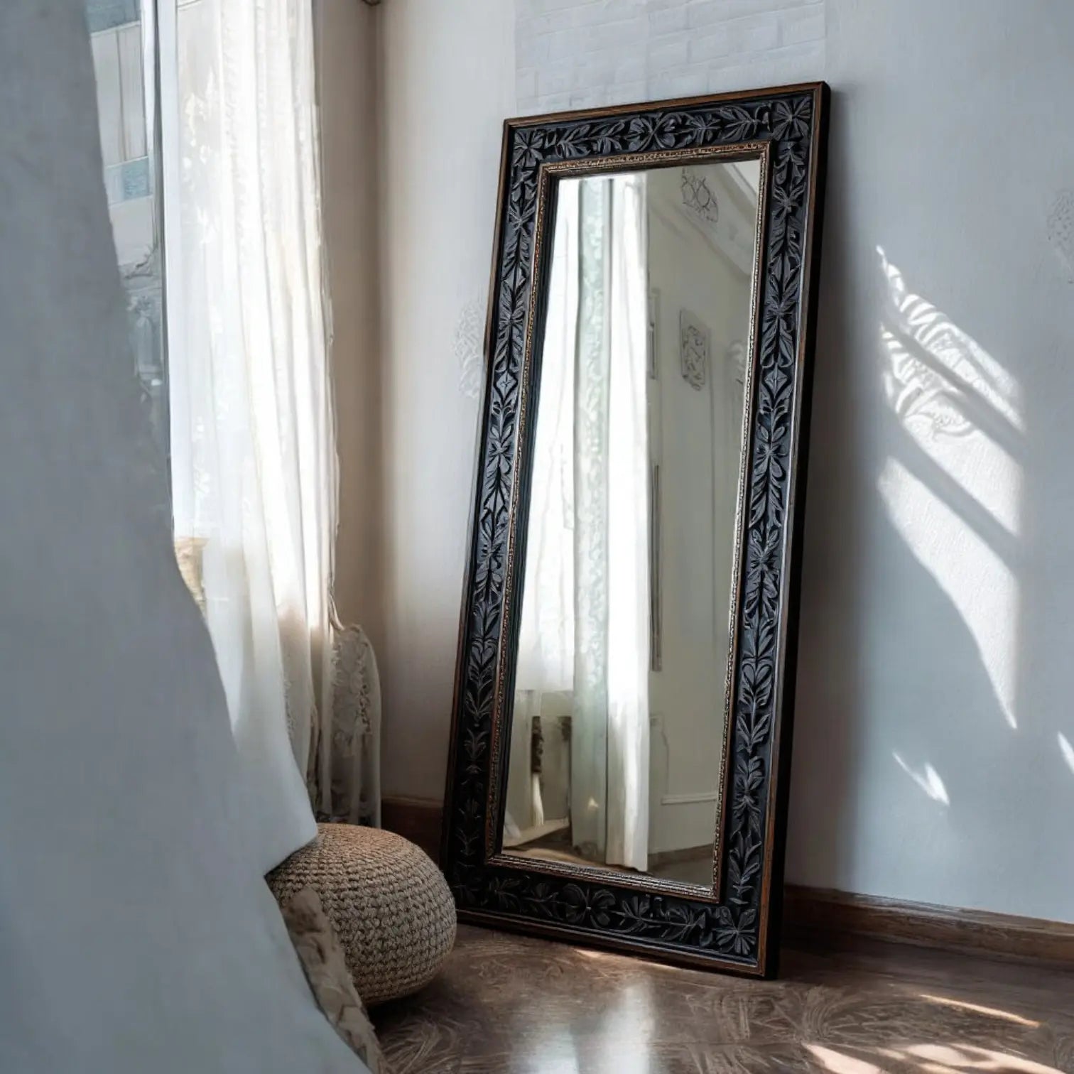 full length bedroom mirror | full length wall mirror | floor mirror Mirror  6 feet mirror​ jlhomedecor2021.myshopify.com