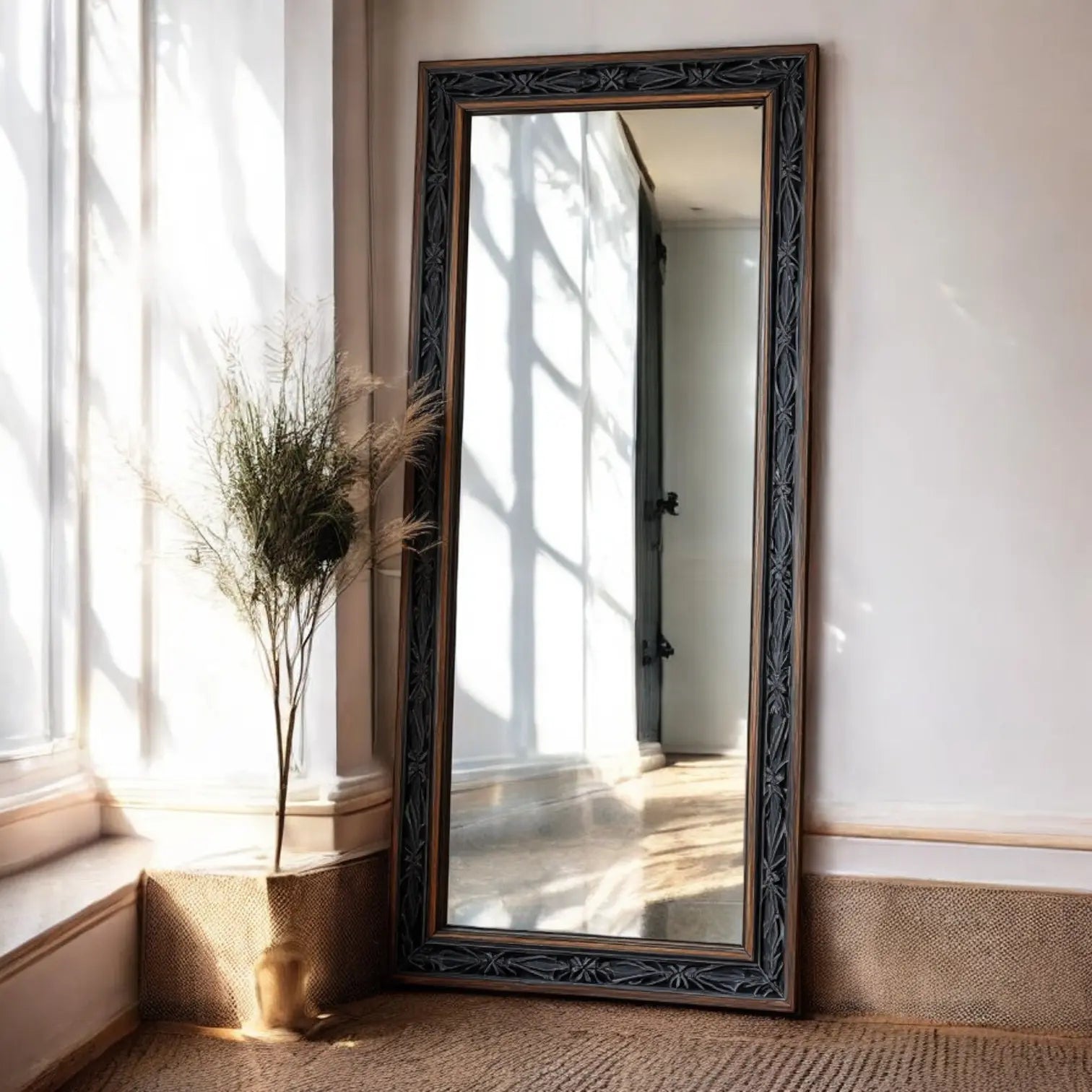 big wall mirrors | full length wall mirror | floor mirror Mirror  6 feet mirror​ jlhomedecor2021.myshopify.com