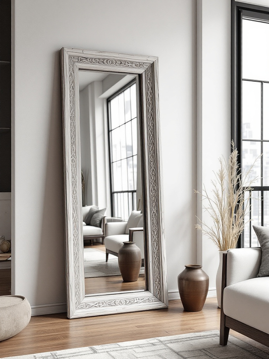 big mirror | Antique full length wall mirror |  vintage full length wall mirrorr