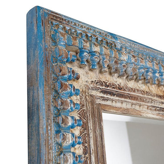Wall Decor Jharokha Wall Mirror | Handmade wall decor| Antique Finish Wall Mirror | jharokha mirror | antique mirror wall | vintage mirror india | big vintage mirror | vintage full mirror
