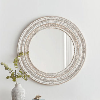 Round Jharokha wall decor | big vintage mirror | vintage mirror | antique mirror | aesthetic wall Decorative | antique mirror wall | vintage wall mirror | large round mirror