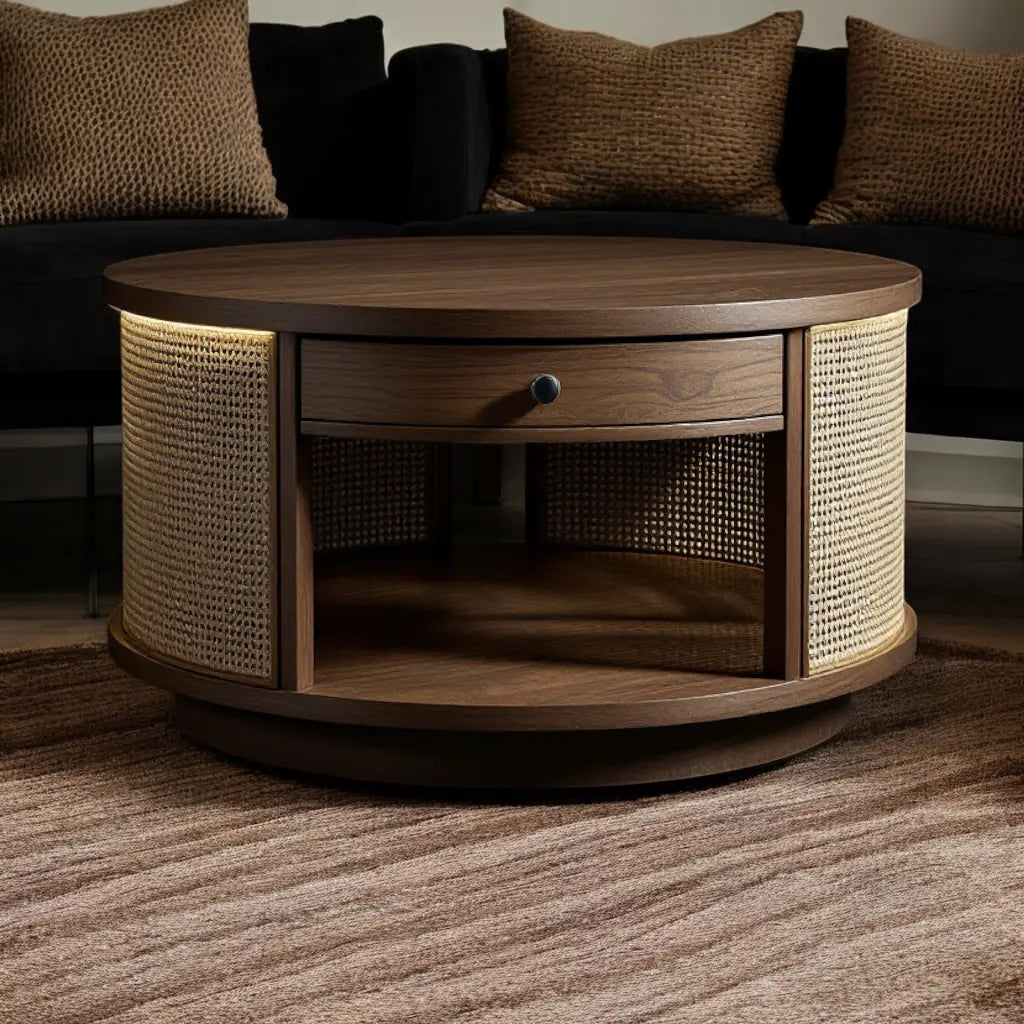 Rattan coffee table Coffee Tables  Acacia coffee table jlhomedecor2021.myshopify.com