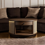 Rattan coffee table