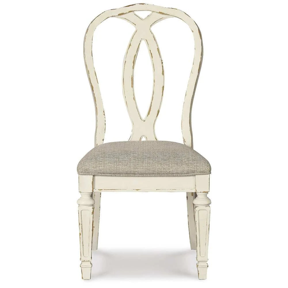 Parisienne Blanc French Distressed Solid Mango Wood Dining Set – 4, 6, 8 Seater by J.L.HOME DECOR