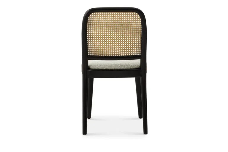 RattanGrove Mango Wood Dining Set with Rattan Chairs – Natural Finish, 4/6/8 Seater by J.L.HOME DECOR