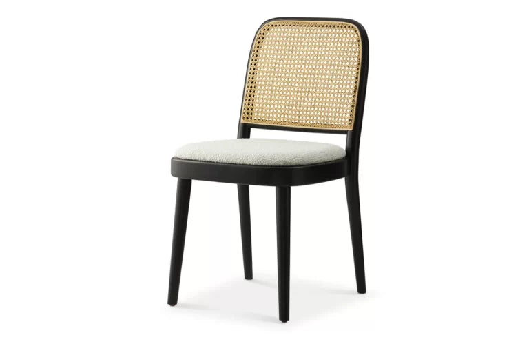 RattanGrove Mango Wood Dining Set with Rattan Chairs – Natural Finish, 4/6/8 Seater by J.L.HOME DECOR