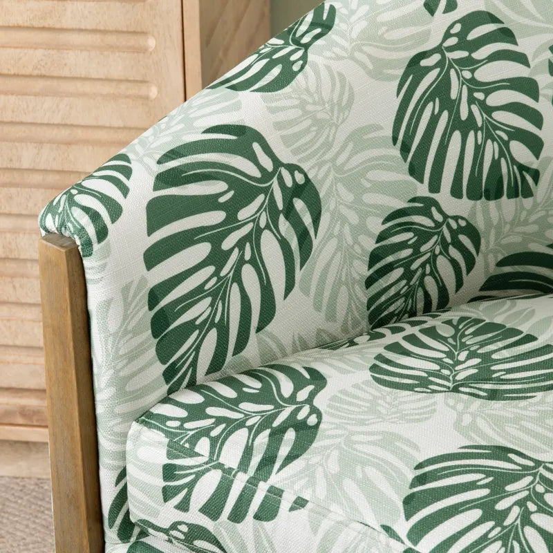 Printed lounge chair