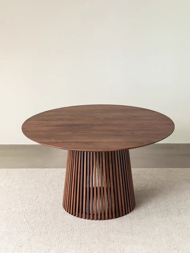 Retro Round Dining Table dining table | dining table set | round dining table | dining table and chairs | kitchen table | modern dining table | small dining table.
