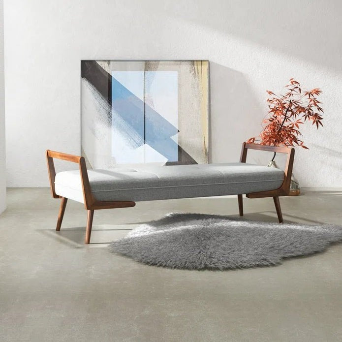 Versatile living room bench for a modern touch.
