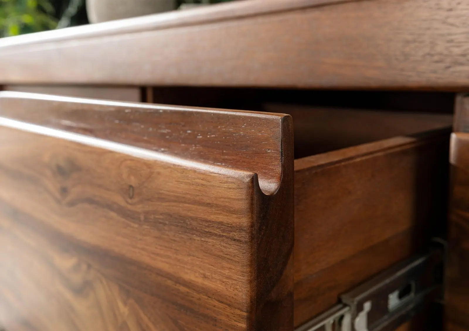 TV board Sheesham 147x40x58 walnut Sideboard 147x40x58 TV board jlhomedecor2021.myshopify.com