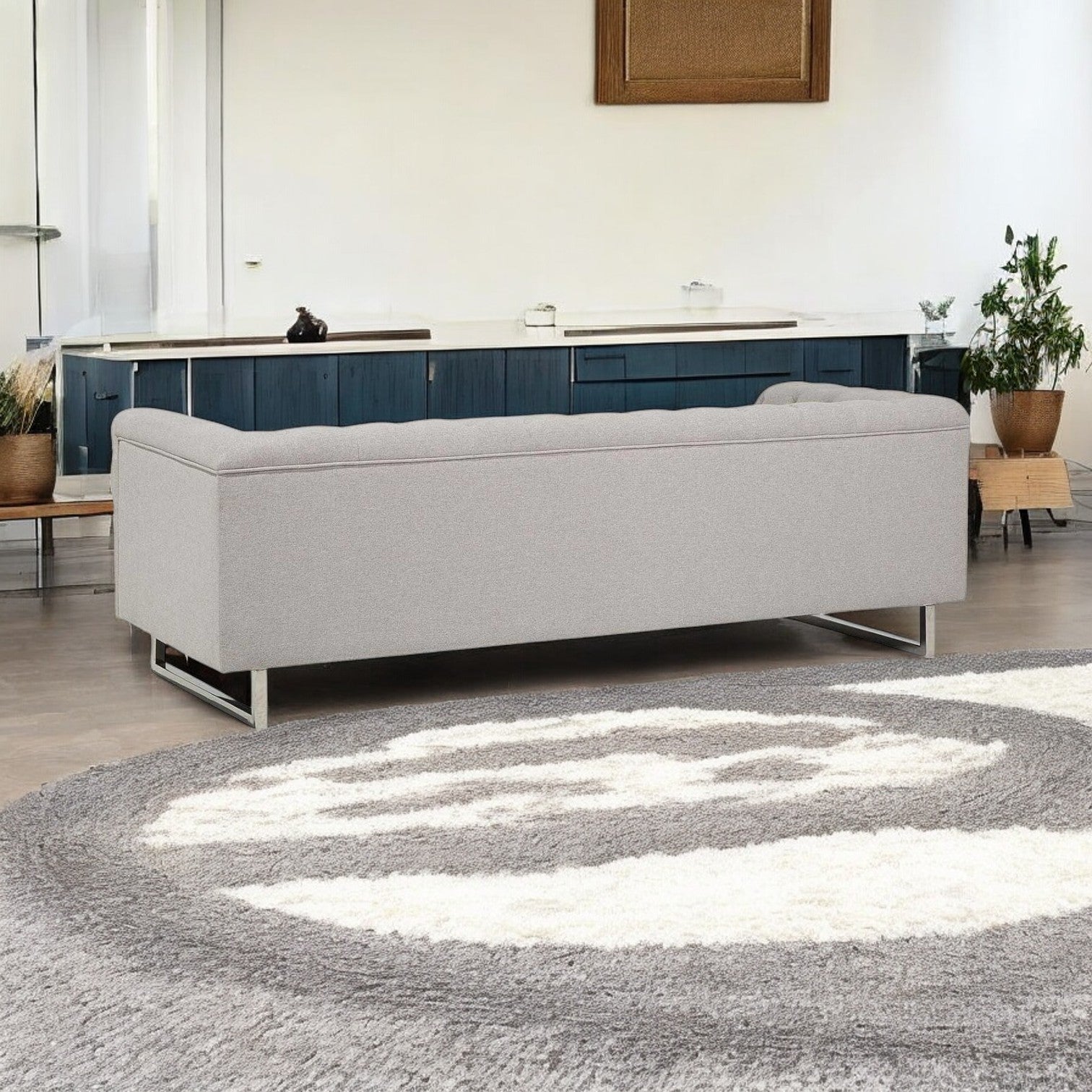 Grey Three Seater Sofa |three seater sofa|sofa set|four seater sofa|velvet sofa|lounge sofa|sofa|3 seater sofa|4 seater sofa|grey sofa,