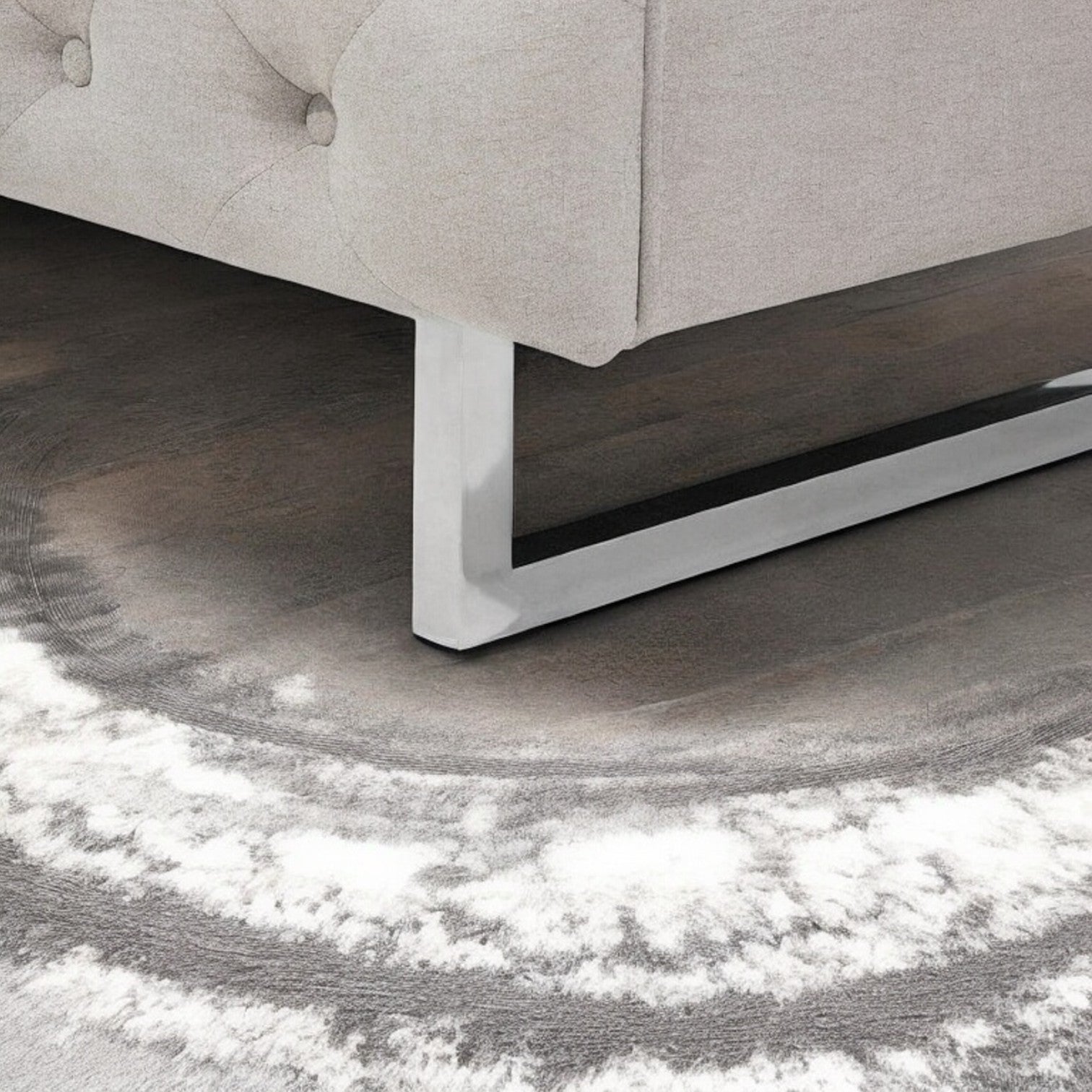 "Spacious four seater sofa ideal for contemporary interiors."
