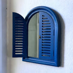 Reflective Panes: Arch-Window Mirror | 22x16 Inches