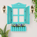 Designer Garden Window Wooden Wall Decor