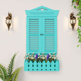 Designer Garden Window Wooden Wall Decor