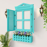 Designer Garden Window Wooden Wall Decor