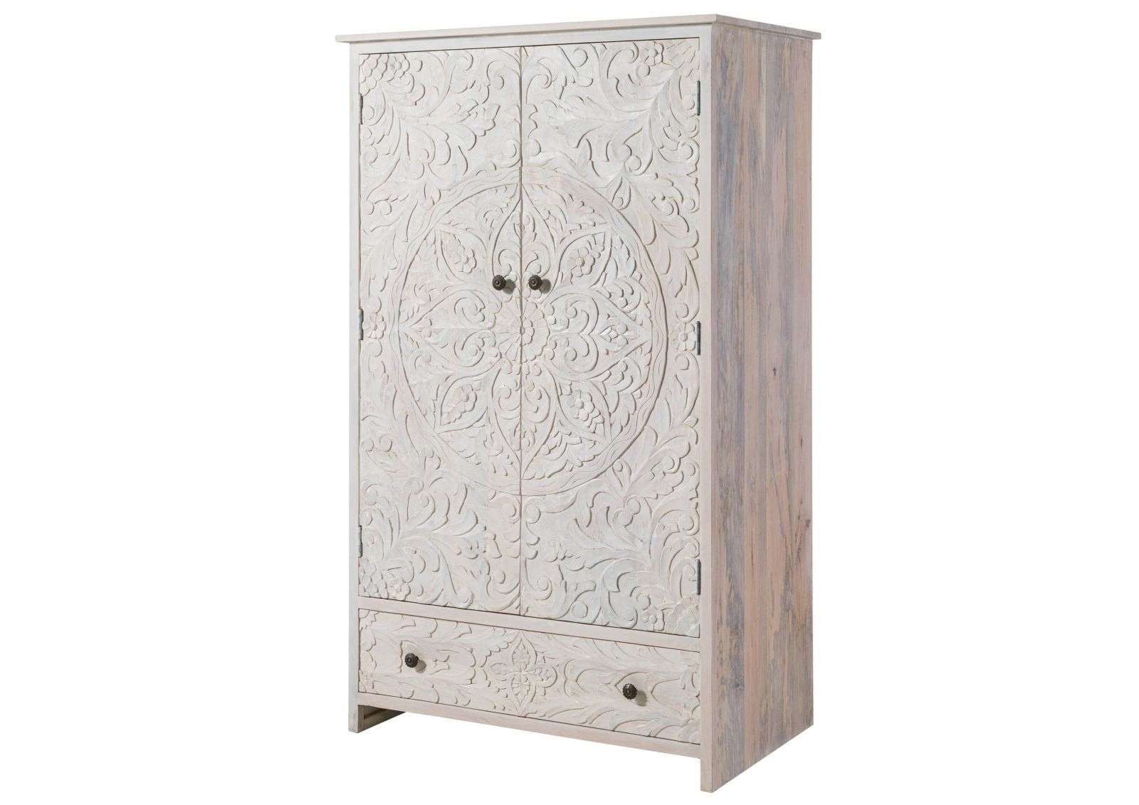 Wardrobe Mango 108x64x180 white