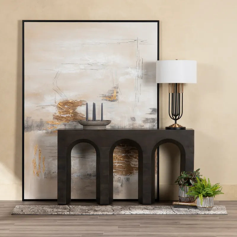 architectural hallway display