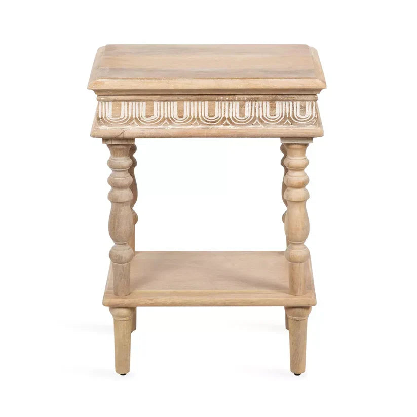 artisanal wood table