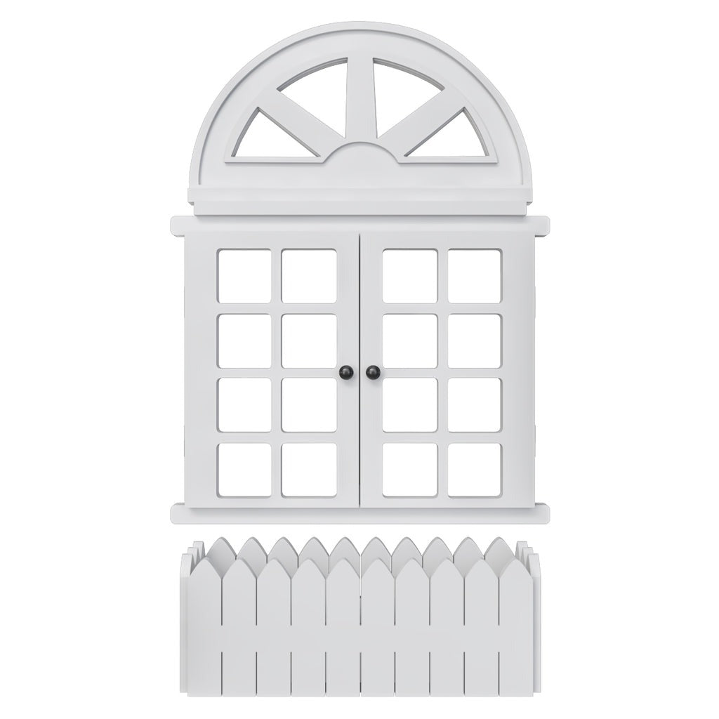 Style Pretty Vintage Window Frame Wooden Jharokha Wall Decor