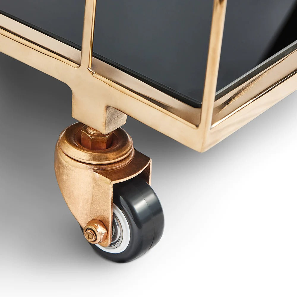 Bar Trolley Tyra, Bronze - J.L.HOME DECOR