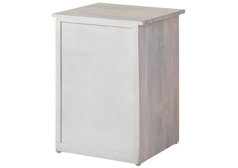 Bedside table (door hinged left) Mango 45x40x60 white