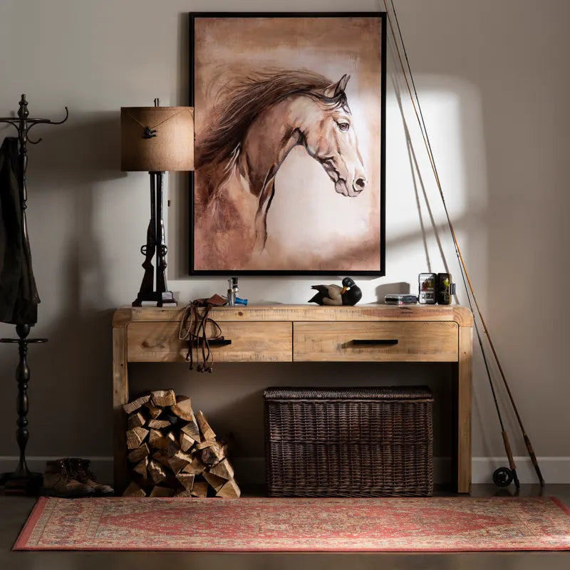 bastion light brown console