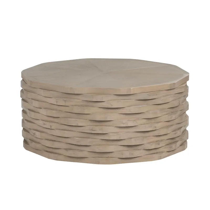 beige coffee table