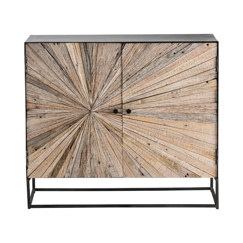 black metal cabinet