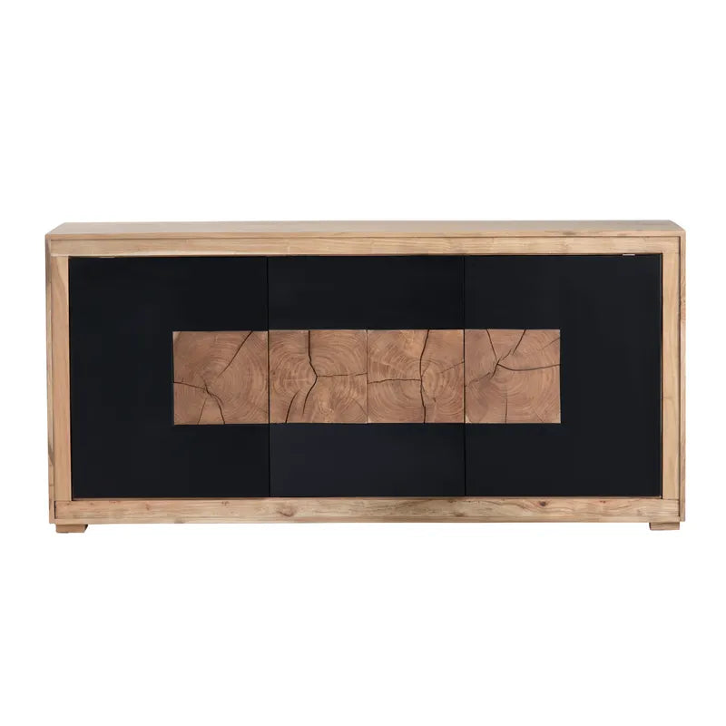  black painted edge sideboard